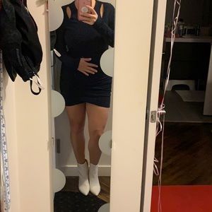 Comfortable, sexy, long sleeve sweater dress
